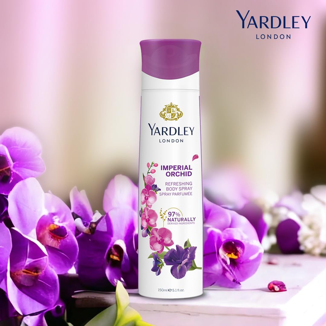 Yardley Women Imperial Orchid Body Spray 150ml