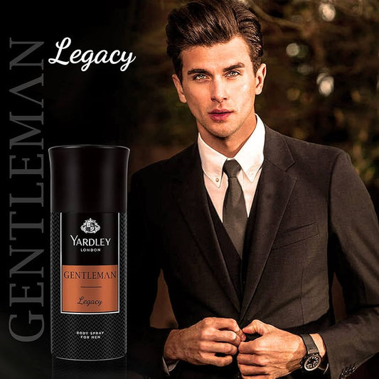 Yardley Men Gentleman Legacy Body Spray 150ml