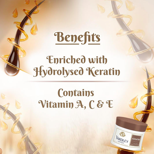 Yardley Keratin Hair Cream 150g