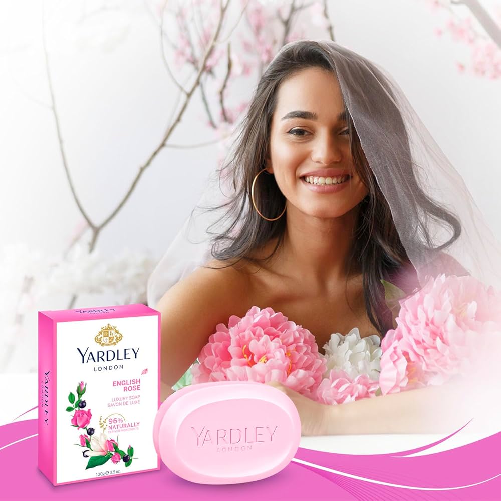 Yardley Women English Rose Soap 100g