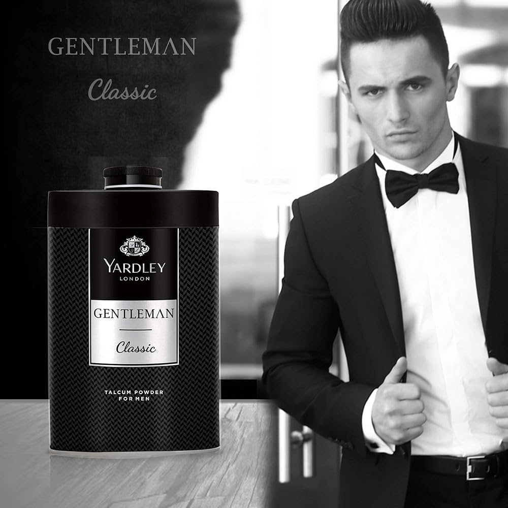 Yardley Men Gentleman Classic Talcum Powder 150g