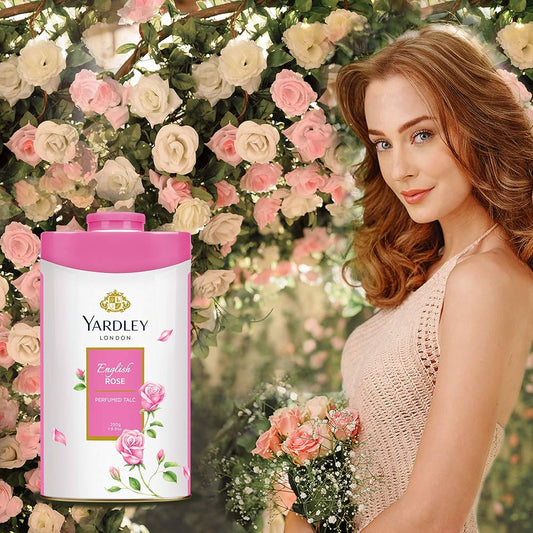 Yardley Women English Rose Talcum Powder 125g
