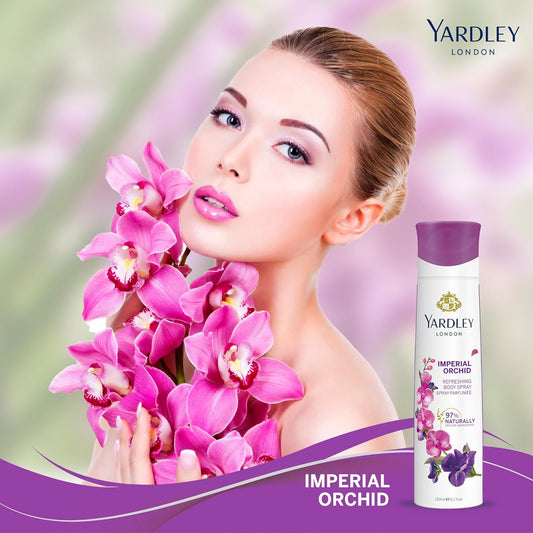 Yardley Women Imperial Orchid Body Spray 150ml