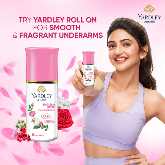 Yardley Women English Rose Roll On 50ml