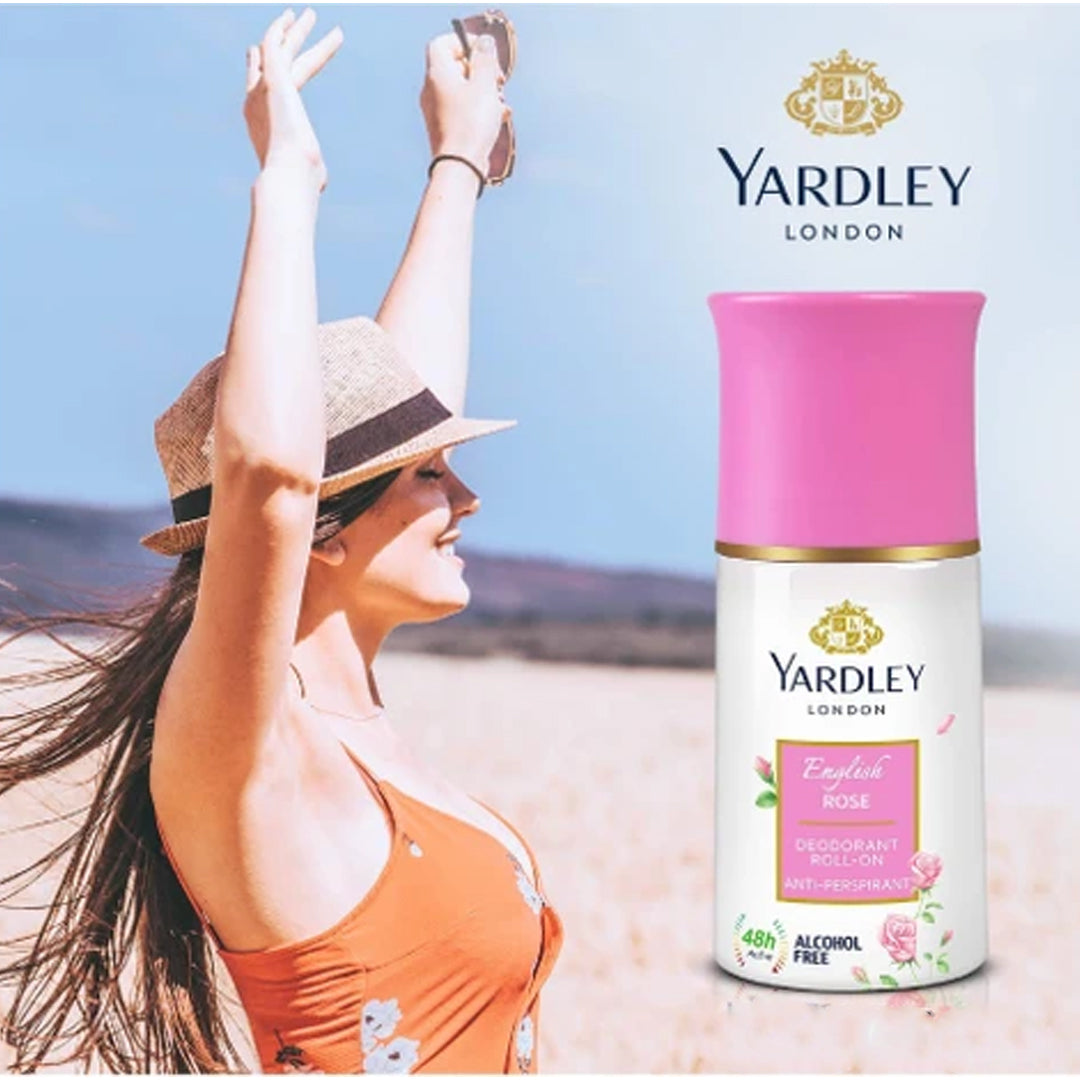 Yardley Women English Rose Roll On 50ml