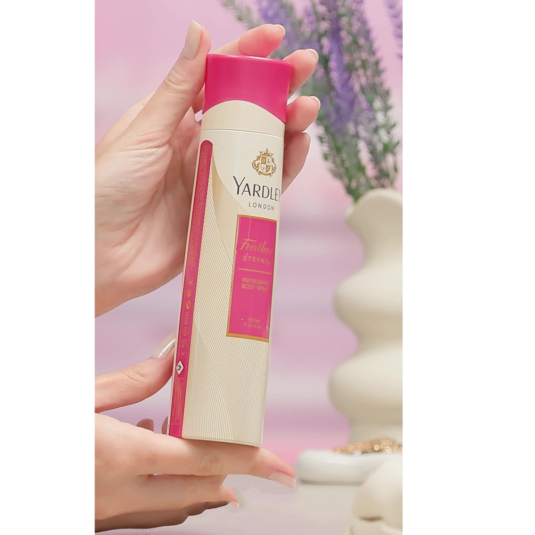 Yardley Feather Eternal Body Spray For Women 150ml