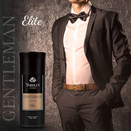Yardley Men Gentleman Elite Body Spray 150ml