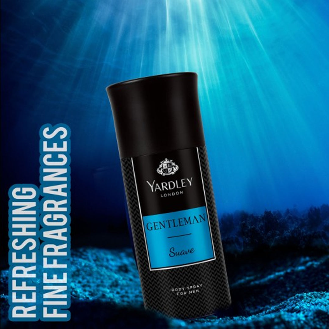 Yardley Men Gentleman Suave Body Spray 150ml