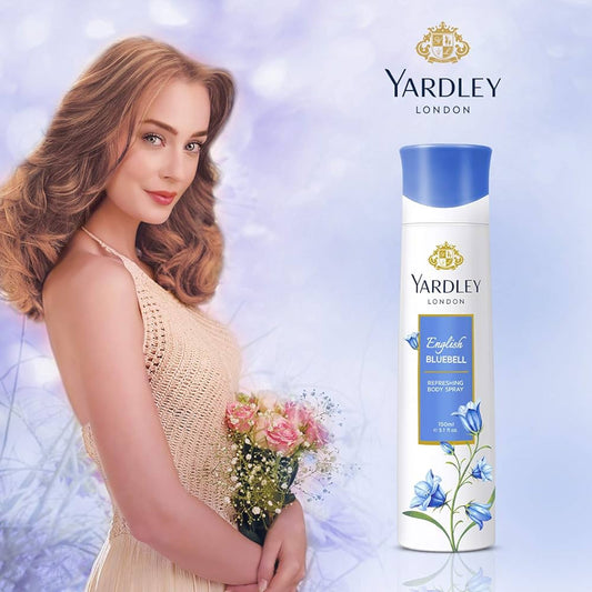 Yardley English BlueBell Body Spray For Women 150ml